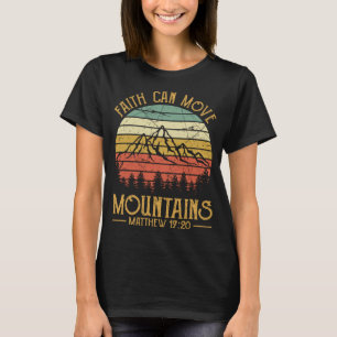 Glaube Kann Berge Versetzen Tshirt Männer Frauen K