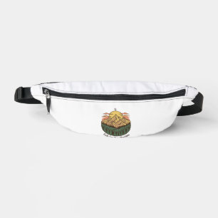 Glaube kann Berge versetzen Vintage-Mountains-Shir Bauchtasche