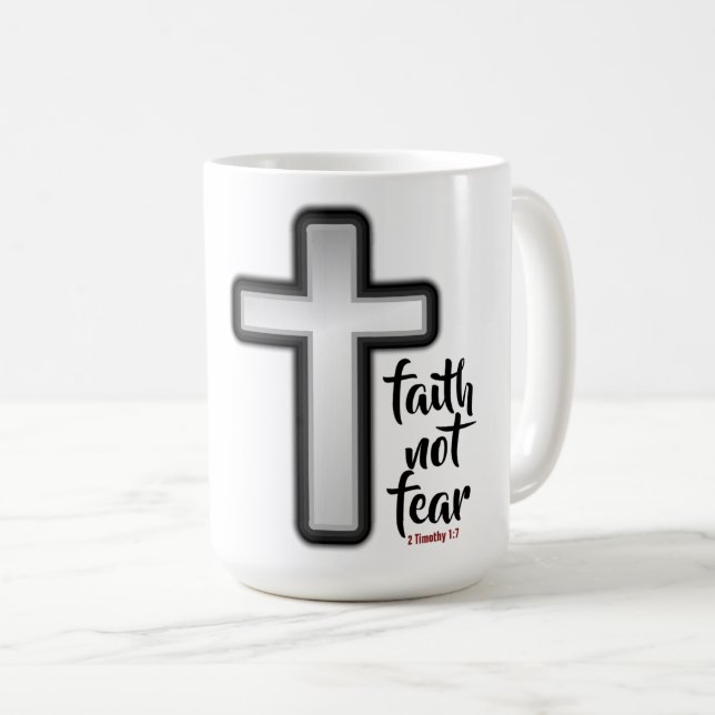 Glaube: Klassische Tasse (VorderseiteRechts)