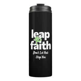 Glaube, Lass keine Angst auf dich auf Thermosbecher