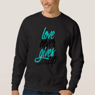 Glaube Liebe Gott Gott Hoffnung Jesus Religion Chr Sweatshirt