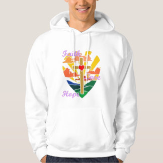 Glaube, Liebe, Hoffnung Hoodie