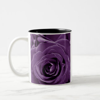 Glaube Lila Rose 11oz Zwei-Tonen-Tasse Schwarz Zweifarbige Tasse
