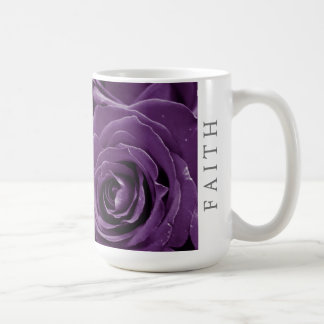 Glaube Lila Rose 15oz Klassische Tasse