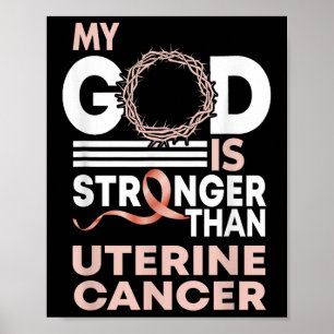 Glaube mein Gott ist stärker als das Wissen um Ute Poster