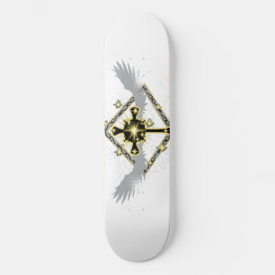 Glaube mit Flügel-Skateboard! Skateboard