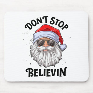 Glaube nicht an Weihnachten-Jungs-Girls-Spaß Mousepad
