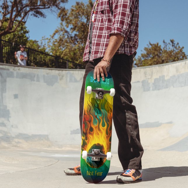 Glaube Nicht Angst Skateboard (Außenbereich 2)