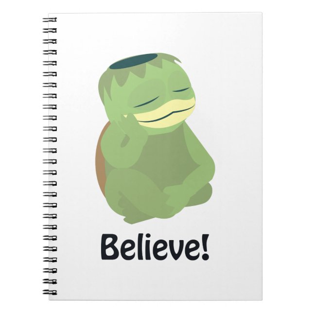 Glaube! Niedlich Kappa Notizblock (Vorderseite)