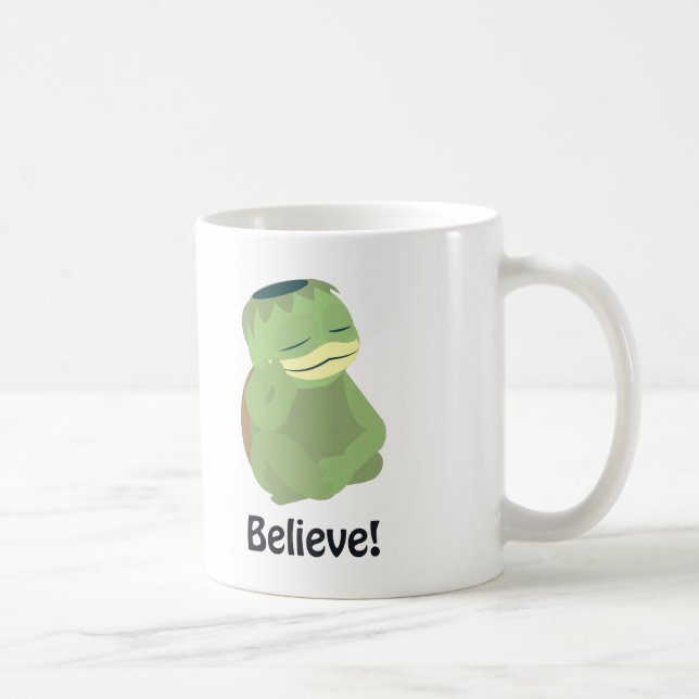 Glaube! Niedlich Kappa Tasse (Rechts)