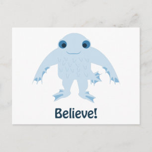 Glaube! Niedlich Ningen Postkarte