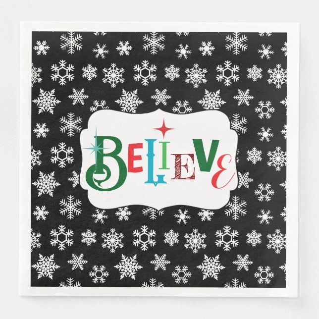 Glaube Paper Napkin Serviette (Vorderseite)