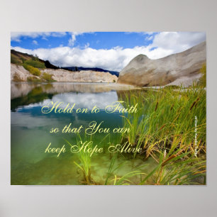 Glaube Poster