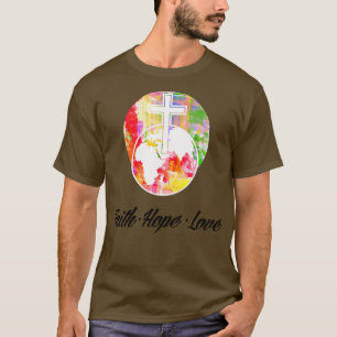 Glaube Religion Gott Bibel Sprichwort Geschenk Jes T-Shirt