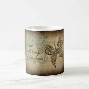 Glaube Schmetterling Tasse
