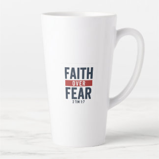 Glaube statt Angst – 2. Timotheus 1:7 Milchtasse