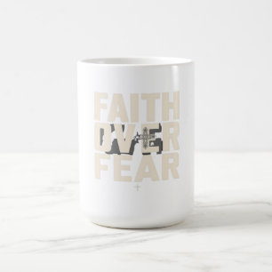 Glaube statt Angst Fitness Motivation – Christlich Kaffeetasse