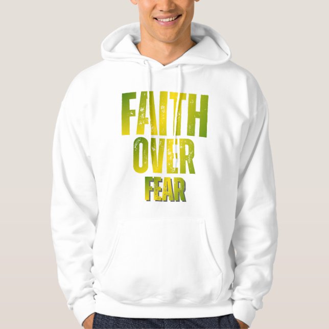 Glaube statt Angst Hoodie (Vorderseite)