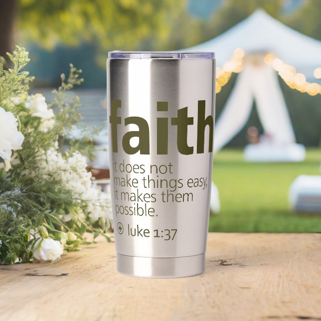 Glaube Thermobecher (Hochzeit (gedreht))