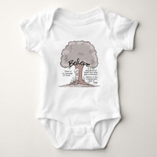 Glaube Tree Baby Strampler