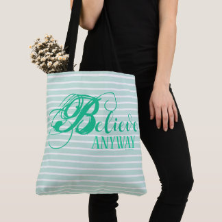 Glaube trotzdem 18" Schultertasche