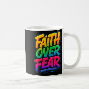 Glaube Über Angst Christliche Frauen Männer Inspir Kaffeetasse