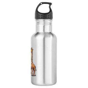 Glaube Über Angst Giraffe Vintage Christliches Shi Edelstahlflasche