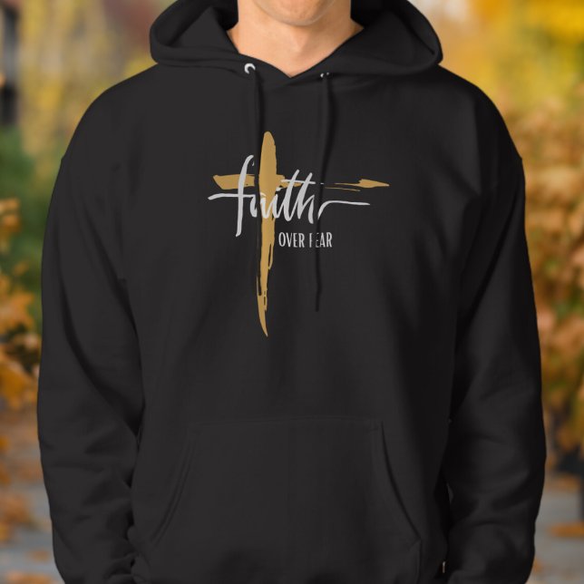 Glaube über Angst Hoodie (Von Creator hochgeladen)