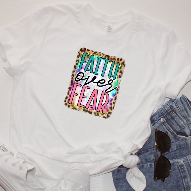 Glaube über Angst T-Shirt (Von Creator hochgeladen)