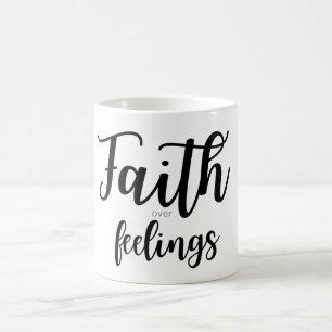 Glaube Über Gefühle Kaffeetasse