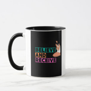 Glaube und erhalte einen vertrauensbasierten T - S Tasse
