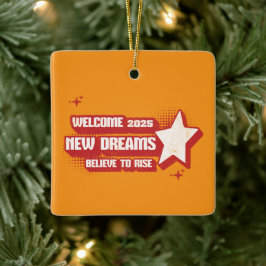 "Glaube und erreicht: 2025 Premium-Keramik-Ornamen Keramikornament