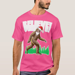 Glaube Weihnachten Bigfoot Santa 2 T-Shirt