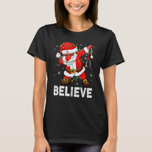 Glaube Weihnachten Dabbing Weihnachtsmann Kinder J T-Shirt