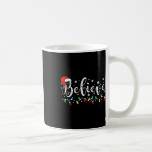 Glaube Weihnachten Weihnachtsmann Pajamas Familie  Kaffeetasse