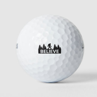 Glauben an Bigfoot Golfball