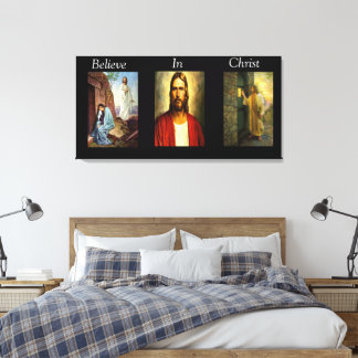 Glauben an Christus Wrapped Canvas 9 Leinwanddruck