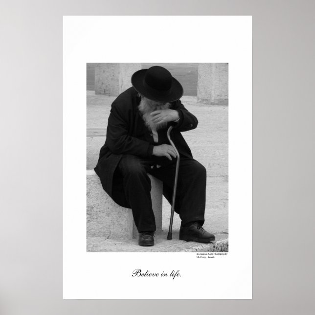 Glauben an das Leben Poster (Vorne)