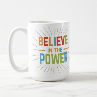 Glauben an den Power Kaffeetasse