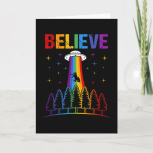 Glauben an den Rainbow Spirit Rainbow Day Karte