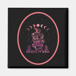 Glauben an magische Celestial Wiccan Art Magnet