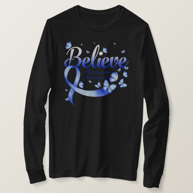 Glauben APRAXIA Butterfly T-Shirt (Design vorne)