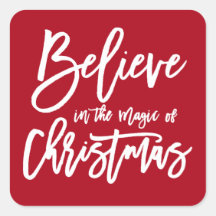 glauben | Der Zauber des Weihnachtsstickers