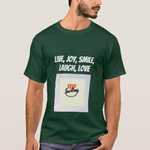 Glauben, erreichen, Leben mit Freude erfolgreich g T-Shirt