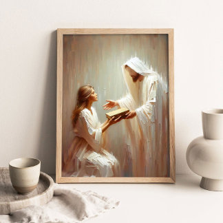 Glauben finden, Christliche Kunst, Jesus Christus  Poster