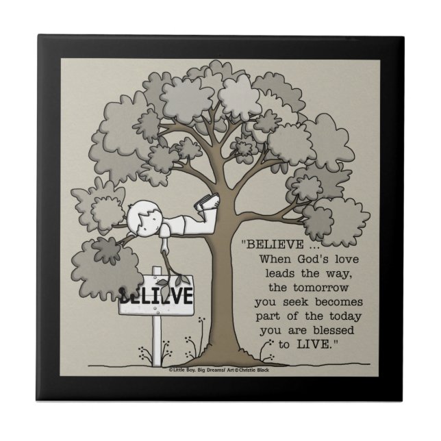 GLAUBEN FLIESE (Vorderseite)