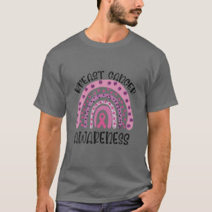 Glauben Glaube Hoffnung Liebe Rainbow Breast Cance T-Shirt