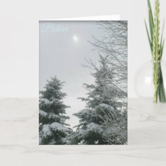 Glauben, Glauben haben Feiertagskarte