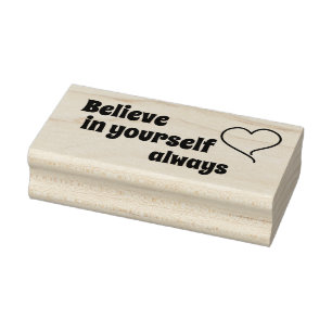 glauben gummistempel