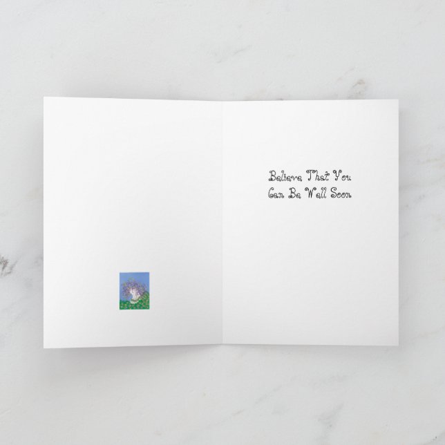 Glauben, gut werden karte (Innenseite)